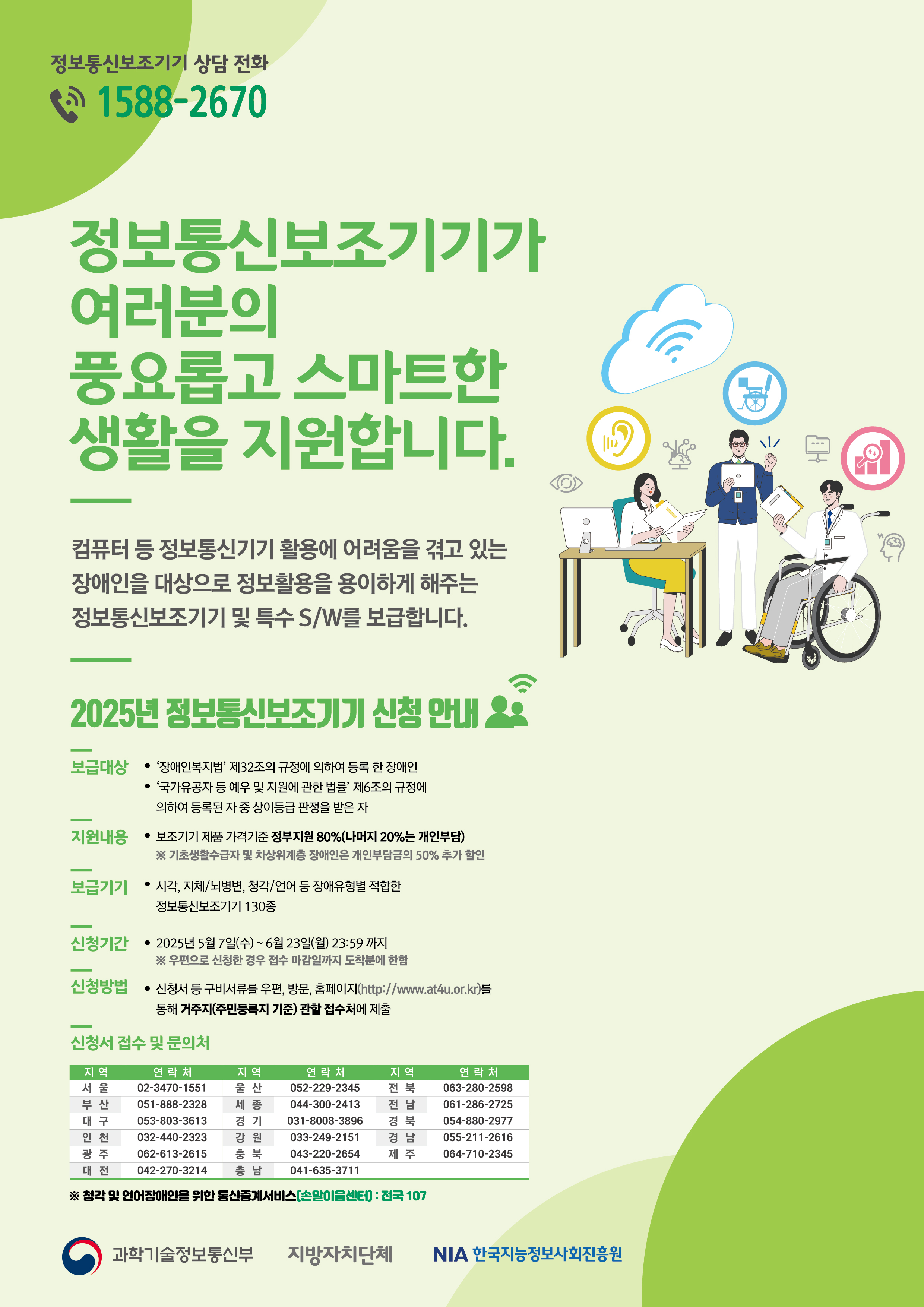 2025년 정보통신보조기기 보급사업 [~6/23(월)]
